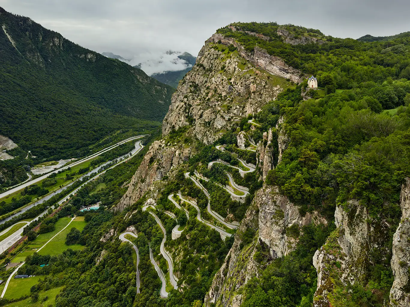 Lacets de Montvernier, France
