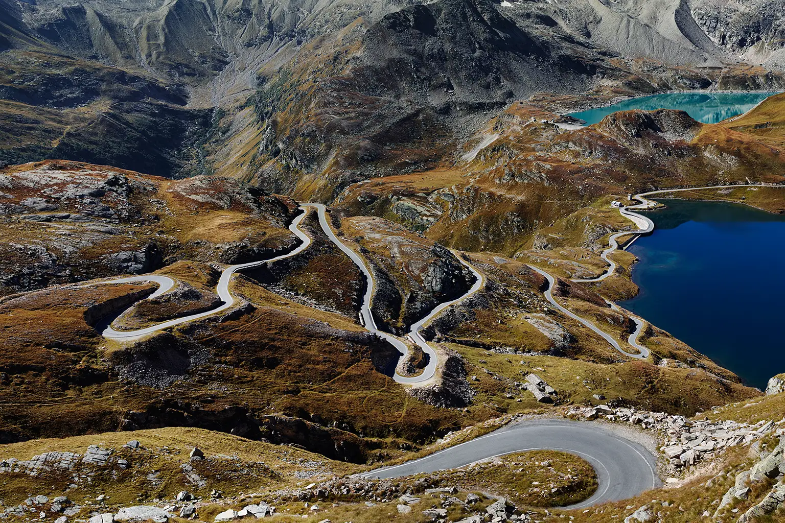 Colle Nivolet, Italy.